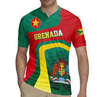 Personalised Grenada Rugby Jersey Coat Of Arms Unique Style