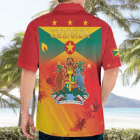Happy 51st Independence Day Grenada Hawaiian Shirt One People One Journey One Future