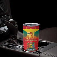 Happy 51st Independence Day Grenada Tumbler Cup One People One Journey One Future