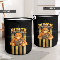 Punch The Monkey Laundry Basket Team Punch Monkey