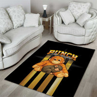 Punch The Monkey Area Rug Team Punch Monkey