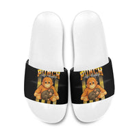 Punch The Monkey Slide Sandals Team Punch Monkey