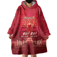 Custom Norge Football 2026 Wearable Blanket Hoodie Glorious Victory