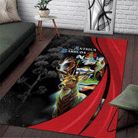Antigua And Barbuda 1981 Area Rug Happy Independence Day - Wonder Print Shop