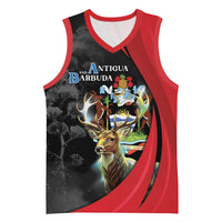 Antigua And Barbuda 1981 Basketball Jersey Happy Independence Day - Wonder Print Shop