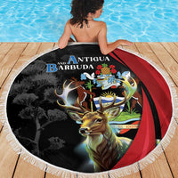 Antigua And Barbuda 1981 Beach Blanket Happy Independence Day - Wonder Print Shop