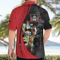 Antigua And Barbuda 1981 Hawaiian Shirt Happy Independence Day - Wonder Print Shop