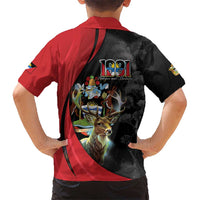 Antigua And Barbuda 1981 Kid Hawaiian Shirt Happy Independence Day - Wonder Print Shop