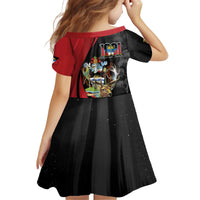 Antigua And Barbuda 1981 Kid Short Sleeve Dress Happy Independence Day - Wonder Print Shop