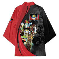 Antigua And Barbuda 1981 Kimono Happy Independence Day - Wonder Print Shop
