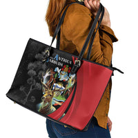 Antigua And Barbuda 1981 Leather Tote Bag Happy Independence Day - Wonder Print Shop