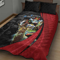 Antigua And Barbuda 1981 Quilt Bed Set Happy Independence Day - Wonder Print Shop