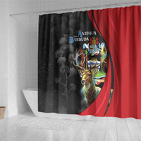 Antigua And Barbuda 1981 Shower Curtain Happy Independence Day - Wonder Print Shop