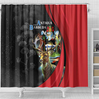 Antigua And Barbuda 1981 Shower Curtain Happy Independence Day - Wonder Print Shop