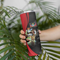 Antigua And Barbuda 1981 Skinny Tumbler Happy Independence Day - Wonder Print Shop