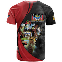 Antigua And Barbuda 1981 T Shirt Happy Independence Day - Wonder Print Shop