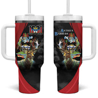 Antigua And Barbuda 1981 Tumbler With Handle Happy Independence Day - Wonder Print Shop