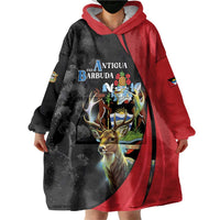 Antigua And Barbuda 1981 Wearable Blanket Hoodie Happy Independence Day - Wonder Print Shop