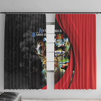 Antigua And Barbuda 1981 Window Curtain Happy Independence Day - Wonder Print Shop