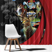 Antigua And Barbuda 1981 Window Curtain Happy Independence Day - Wonder Print Shop