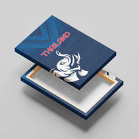 Thailand Football Canvas Wall Art Go Champions - Wonder Print Shop