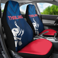 Thailand Football Car Seat Cover Go Champions - Wonder Print Shop