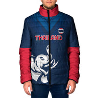 Custom Thailand Football Padded Jacket Go Champions - Wonder Print Shop