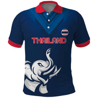 Custom Thailand Football Polo Shirt Go Champions - Wonder Print Shop