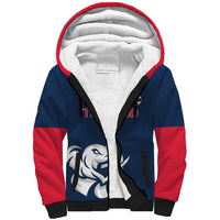 Custom Thailand Football Sherpa Hoodie Go Champions - Wonder Print Shop