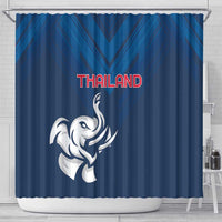 Thailand Football Shower Curtain Go Champions - Wonder Print Shop