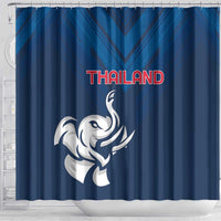 Thailand Football Shower Curtain Go Champions - Wonder Print Shop