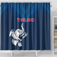 Thailand Football Shower Curtain Go Champions - Wonder Print Shop