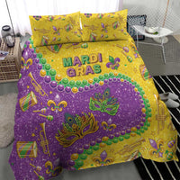 Mardi Gras Is In Our Soul Bedding Set Glitter Style