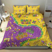 Mardi Gras Is In Our Soul Bedding Set Glitter Style