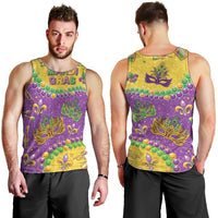 Mardi Gras Is In Our Soul Men Tank Top Glitter Style