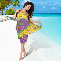 Mardi Gras Is In Our Soul Sarong Glitter Style LT05 - Wonder Print Shop