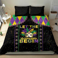 Funny Mardi Gras Bedding Set Let The Shenanigans Begin