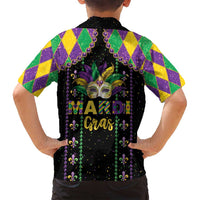 Funny Mardi Gras Family Matching Long Sleeve Bodycon Dress and Hawaiian Shirt Let The Shenanigans Begin