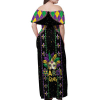Funny Mardi Gras Off Shoulder Maxi Dress Let The Shenanigans Begin