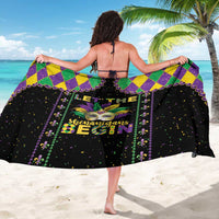 Funny Mardi Gras Sarong Let The Shenanigans Begin LT05 - Wonder Print Shop