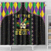 Funny Mardi Gras Shower Curtain Let The Shenanigans Begin LT05 - Wonder Print Shop