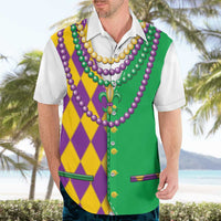 Mardi Gras Hawaiian Shirt Cosplay Costume