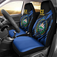 El Salvador Car Seat Cover Coat Of Arm Special Style