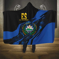 El Salvador Hooded Blanket Coat Of Arm Special Style
