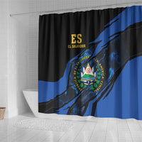 El Salvador Shower Curtain Coat Of Arm Special Style