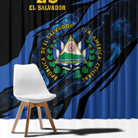 El Salvador Window Curtain Coat Of Arm Special Style