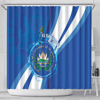 El Salvador Shower Curtain Torogoz Bird Salvadoran Pride