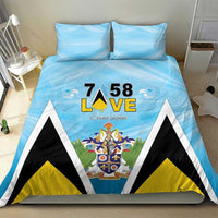 Saint Lucia 758 Bedding Set With Coat Of Arms