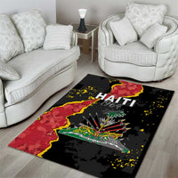 Haiti 1964 Area Rug Coat Of Arms Unique Style