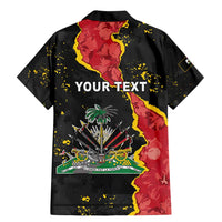 Personalised Haiti 1964 Family Matching Mermaid Dress and Hawaiian Shirt Coat Of Arms Unique Style